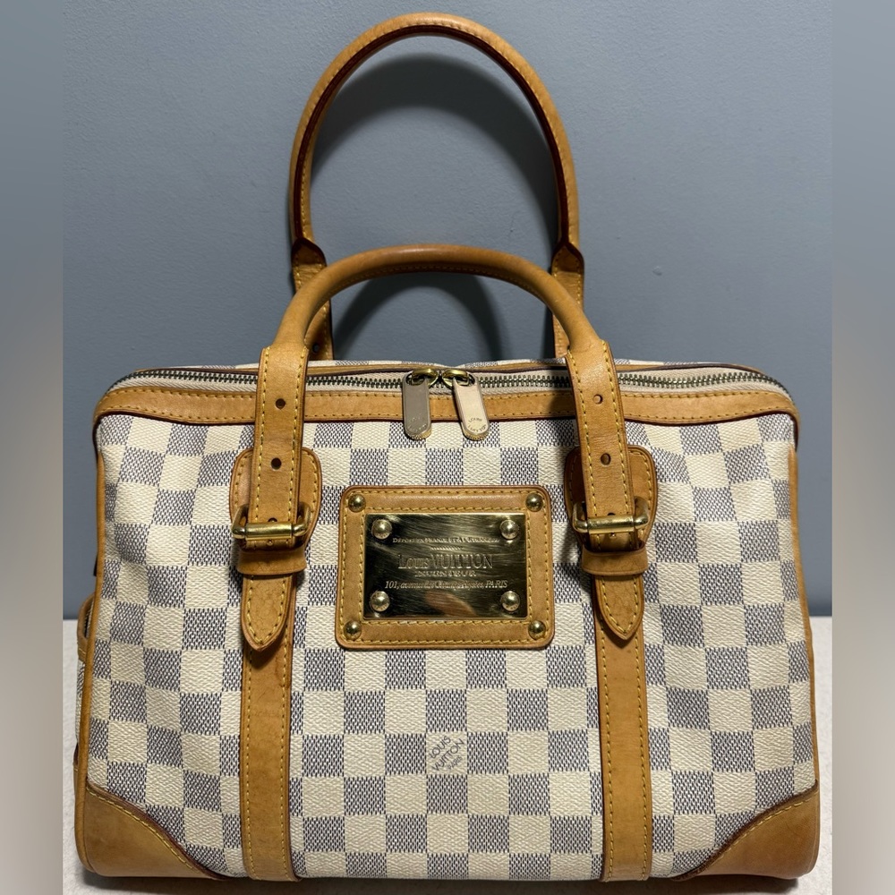 LOUIS VUITTON Damier Azur Berkeley Bag